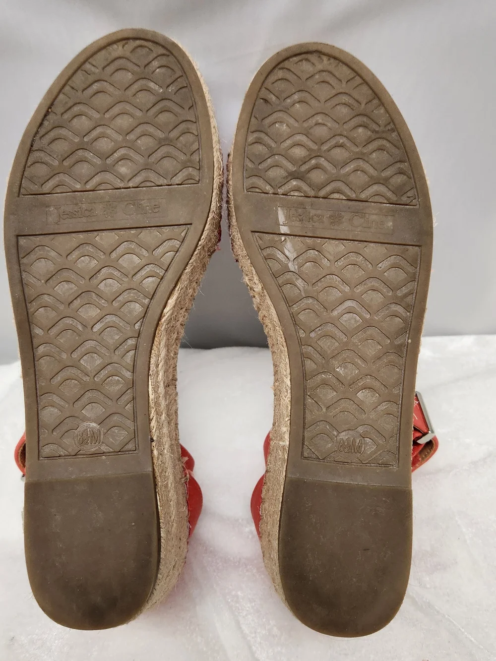 Jessica Cline Coral Ankle-Strap Espadrille Sandals